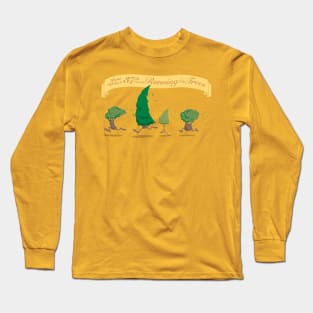 Running of the Trees Long Sleeve T-Shirt